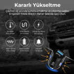 BXAC65C 65W PD Type-C & USB-A Çift Portlu Hızlı Şarj Özellikli Araç İçi Şarj Cihazı - Siyah - Görsel 3