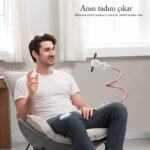 Bix Saiji IVY-85 Akrobat Esnek Telefon Tutucu Pembe - Görsel 2