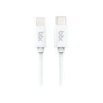 IP02UC 60W USB-C to Lightning Şarj ve Data Kablosu Beyaz 1.2 Metre