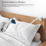 Bix Saiji IVY-85 Akrobat Esnek Telefon Tutucu Beyaz - Görsel 3