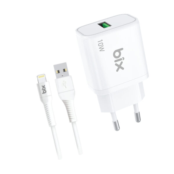 BXL10TA USB Şarj Cihazı ve Lightning Data Şarj Kablosu 1 Metre