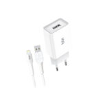 BXL10TA USB Şarj Cihazı ve Lightning Data Şarj Kablosu 1 Metre