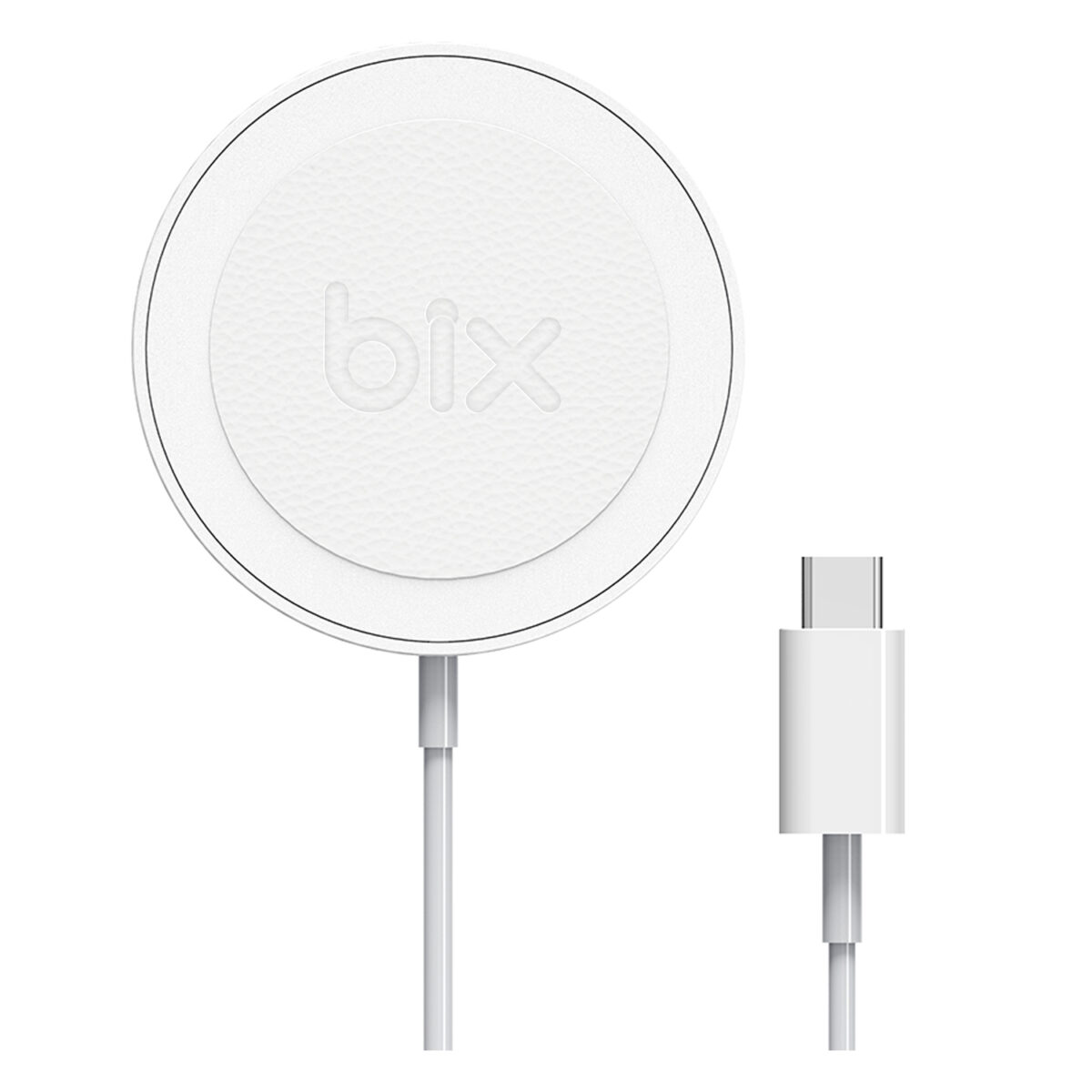 BXMG15 15W Manyetik Magsafe iPhone 12/13/14/15 Serisi ve Airpods ile Uyumlu Kablosuz Şarj Cihazı Beyaz - Görsel 8