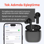 Soundcraft TW4 Bluetooth 5.4 Metalik Kasalı IPX4 Su Geçirmez TWS Kablosuz Kulak içi Kulaklık Gümüş - Görsel 3