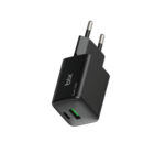 ZH-2U41T GaN 25W Çift Portlu USB-A QC ve Type-C PD 3.0 PPS Hızlı Şarj Adaptörü Siyah - Görsel 2