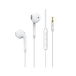 HF03A 14.2mm Dinamik Sürücülü Mikrofonlu Kulak İçi Kulaklık Beyaz