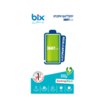 Bix IP12PM iPhone 12 Pro Max için 3687mAh Kapasiteli Batarya Ganfeng Lithium Green Energy Original Ti Chip Özellikli