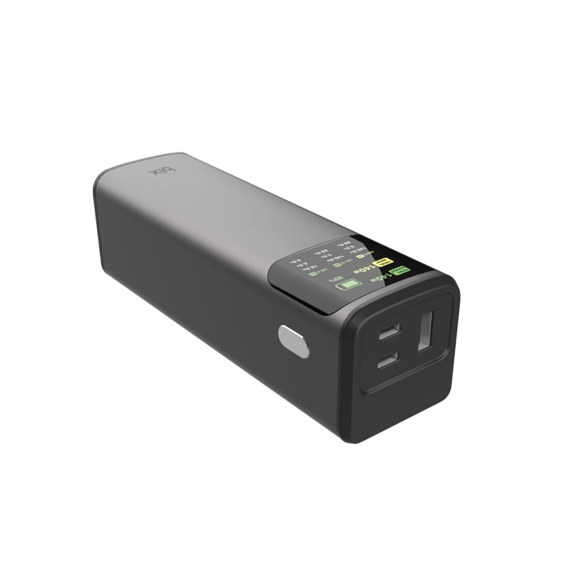 PB200W 24000mAh Taşınabilir Çift USB-C PD & USB-A Çıkışlı Powerbank, 200W PD 3.1 Hızlı Şarj Dijital Ekranlı, MacBook, Tablet ve Telefonlarla Uyumlu Şarj Ünitesi - Görsel 2