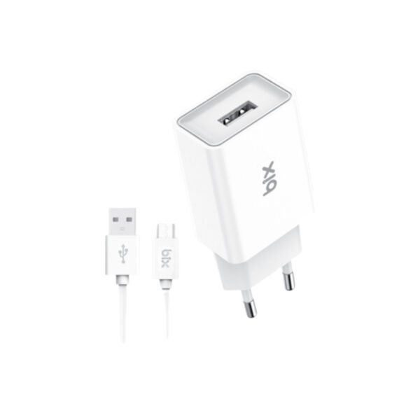 BXM12W 10W Şarj Adaptörü ve Micro USB Şarj Kablosu 1 Metre