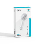 BXPF01 Şarj Edilebilir 3 Kademeli Taşınabilir Portatif Aromaterapi Özellikli Mini Fan El Tipi Vantilatör Beyaz - Görsel 8