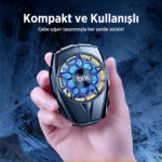 BXCP03G Ultra Sessiz ve Güçlü Telefon Soğutucu Fan Kablolu Kullanım, 4.5-7 inç Cihazlarla Uyumlu, Oyuncular İçin Özel Tasarım - Görsel 7
