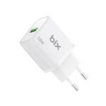 BXA1TA 10W 5V 2.1A USB-A Akıllı Çipli ve Kısa Devre Korumalı Şarj Adaptörü Beyaz