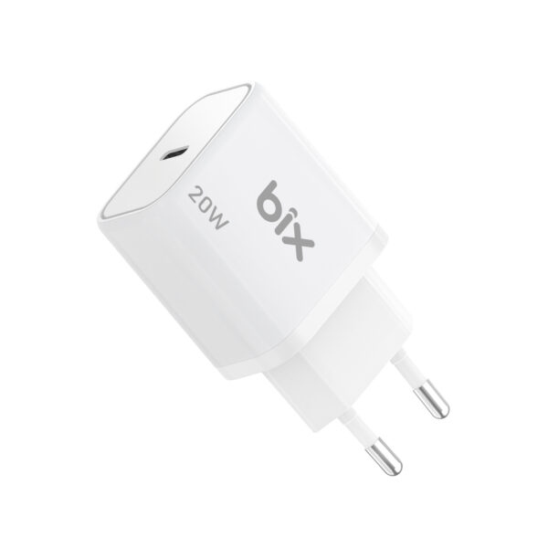 BXPD22 20W USB-C PD 3.0 Akım Korumalı Hızlı Şarj Adaptörü Beyaz