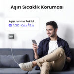 BXPD31 30W USB-C PD 3.0 Akım Korumalı Hızlı Şarj Adaptörü Beyaz - Görsel 5