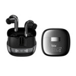 TWX Soundcraft ANC ENC Gürültü Engelleme Özellikli Dijital LED Ekranlı Bluetooth 5.4 TWS Kablosuz Kulak içi Kulaklık Siyah