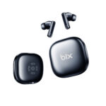 TW9 Soundcraft ENC Çift Mikrofon Gürültü Engelleme ve Uzaktan Kontrol Edilebilir Kumanda Tuşlu Şarj Kutusu Özellikli Bluetooth 5.4 TWS Kablosuz Kulaklık Koyu Lacivert