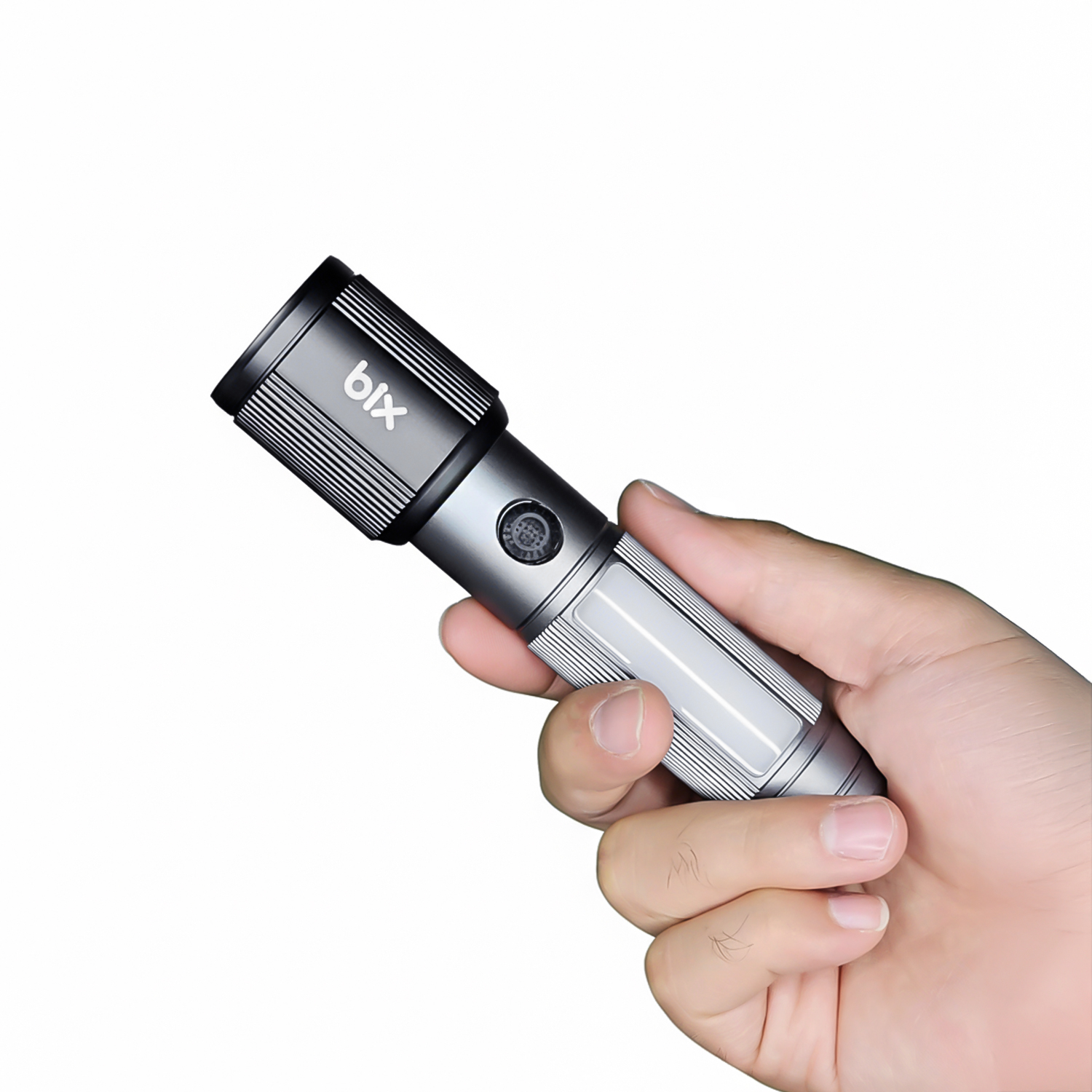 BX2153FL-2 Flashlight BX2153FL 7W LED, Max. 330 Lümen Parlaklık ve 325 Metreye Kadar Menzilli 2000mAh Şarj Edilebilir Manyetik Cob LED Gövdeli Kompakt El Feneri - Görsel 2