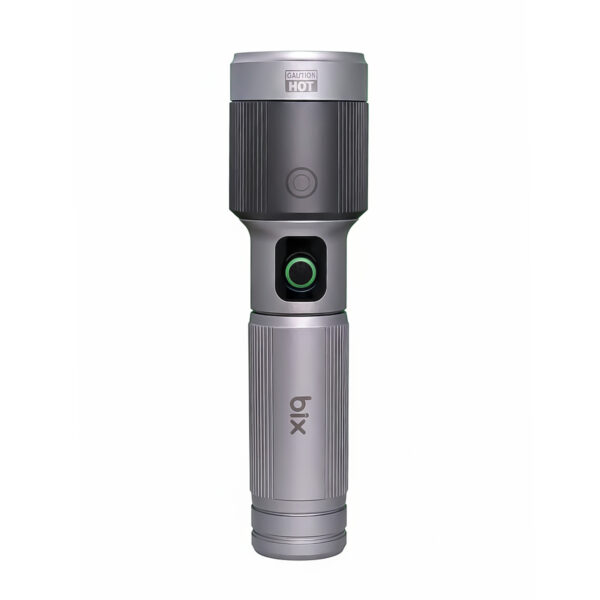 Flashlight BX5141FL 30W LED, Max. 1450 Lümen Parlaklık ve 690 Metreye Kadar Menzilli 2200mAh Şarj Edilebilir LED Bildirimli Kompakt El Feneri