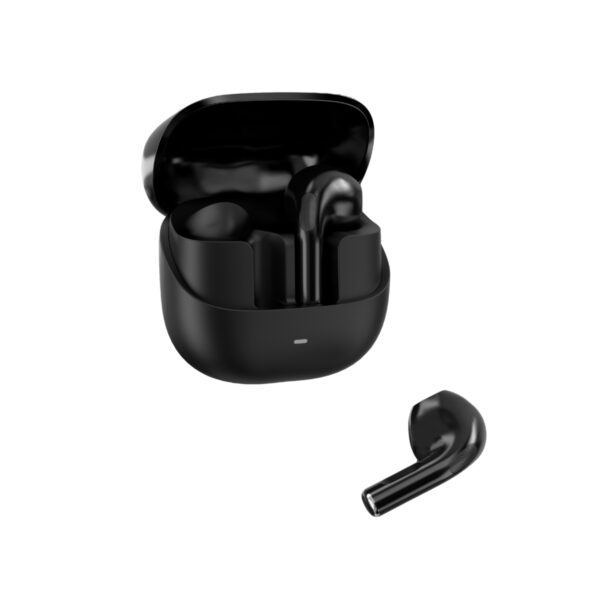 TW5 Pro Soundcraft Bluetooth 5.3 Çift Mikrofonlu TWS Kablosuz Kulak içi Kulaklık Siyah