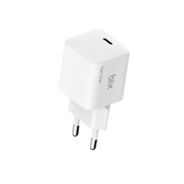 BX1P32G-WT GaN 30W Type-C PD Hızlı Şarj Cihazı Beyaz