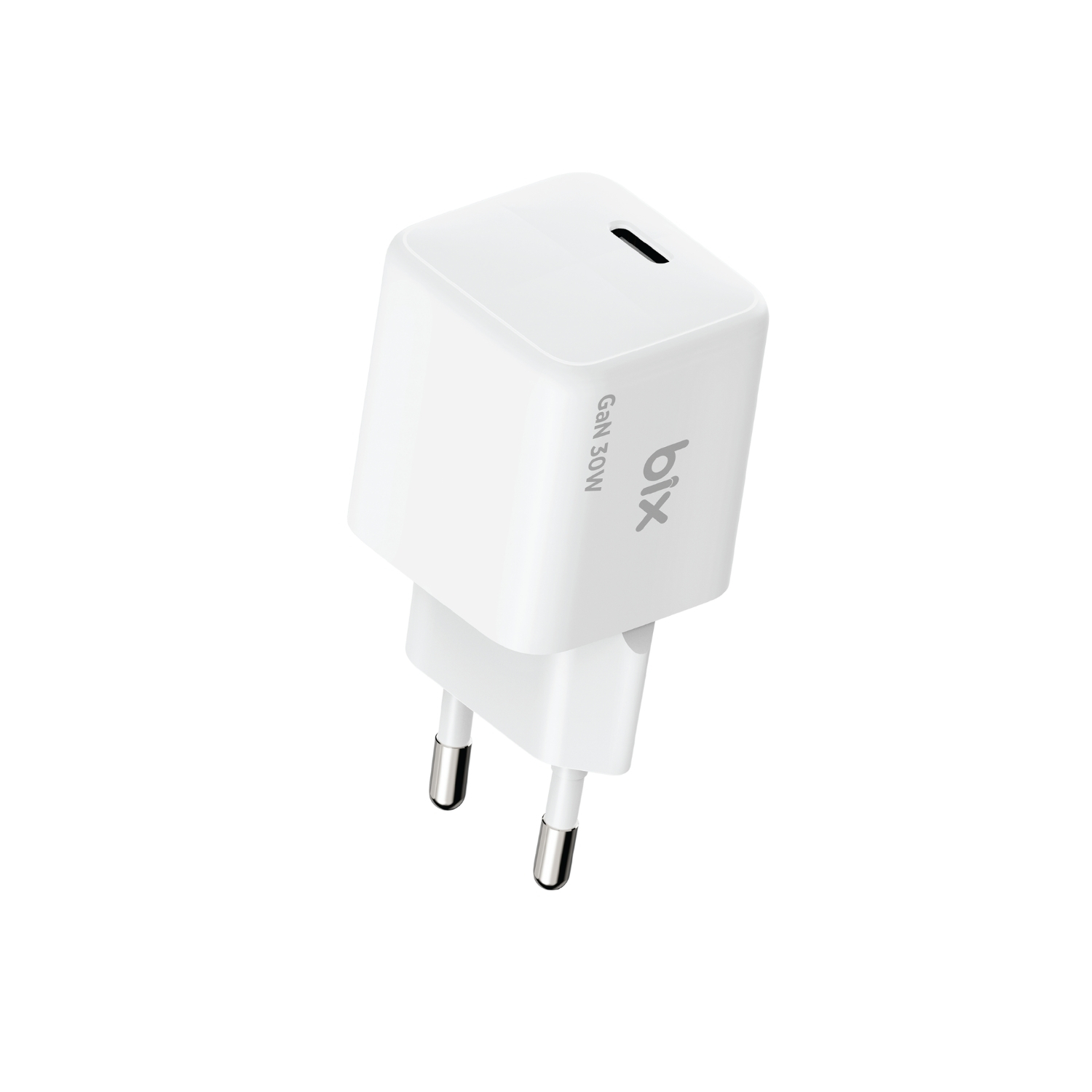bx30gas BX1P32G-WT GaN 30W Type-C PD Hızlı Şarj Cihazı Beyaz - Görsel 1