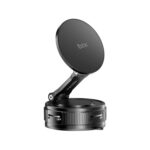 BXCH11 360° Derece Dönebilen Vakumlu Manyetik Mıknatıslı Araç içi Telefon Tutucu Siyah