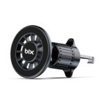 BXCH13 360° Ayarlanabilir Hava Menfezi için Metal Kancalı Manyetik Araç İçi Telefon Tutucu Siyah