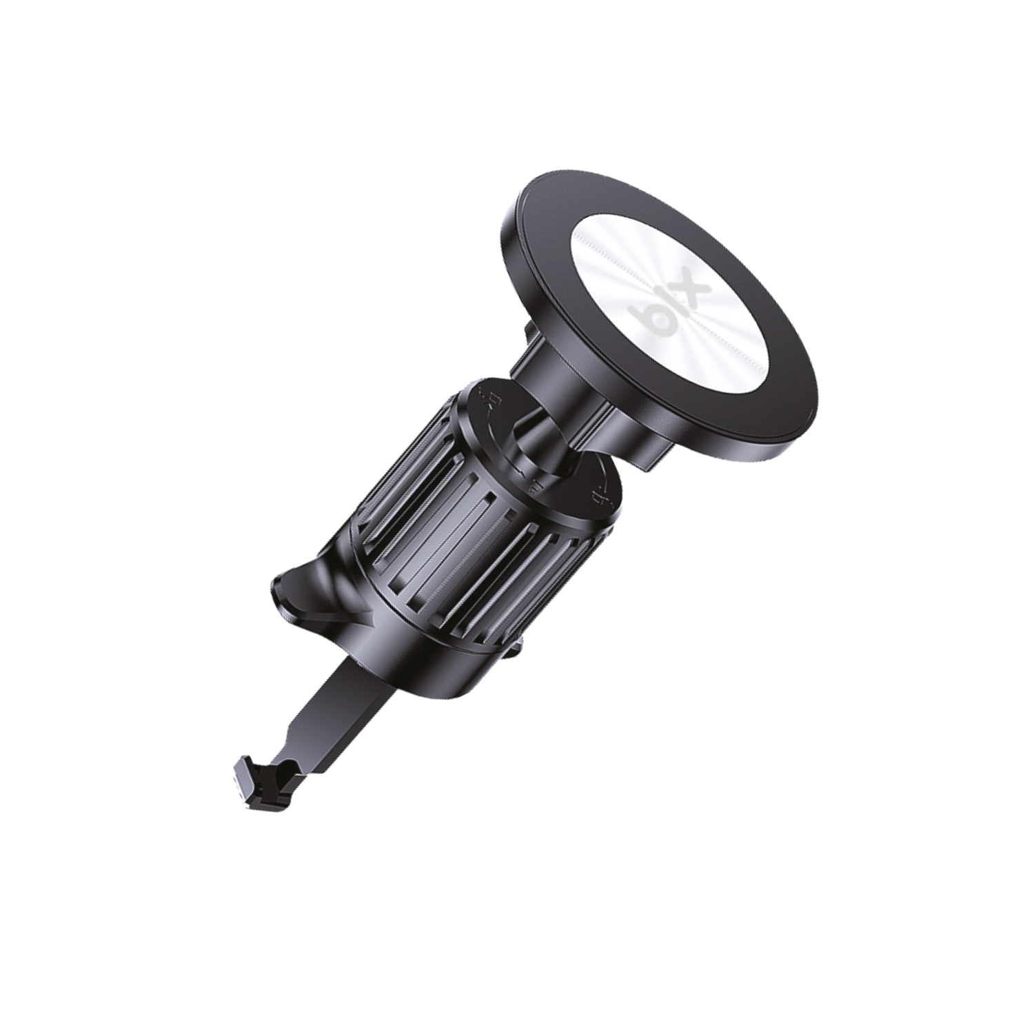 BXCH14-BKK BXCH14 360° Ayarlanabilir Hava Menfezi için Metal Kancalı Manyetik Araç İçi Telefon Tutucu Siyah - Görsel 1