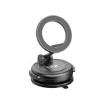 TCH05 360° Derece Dönebilen Vakumlu Manyetik Mıknatıslı Araç içi Telefon Tutucu Siyah