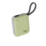 PB119 10000mAh PD 20W Cep Boyu Kompakt Tasarımlı Dijital Göstergeli Mini Powerbank Taşınabilir Hızlı Şarj Cihazı Yeşil