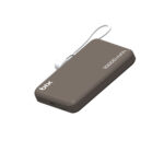 PB121 Qi2 25W Kablosuz Magsafe PD 3.0 10000mAh Semi-Solid State Bataryalı Powerbank Dahili USB-C Kablolu Taşınabilir Hızlı Şarj Cihazı Kahverengi - Görsel 3
