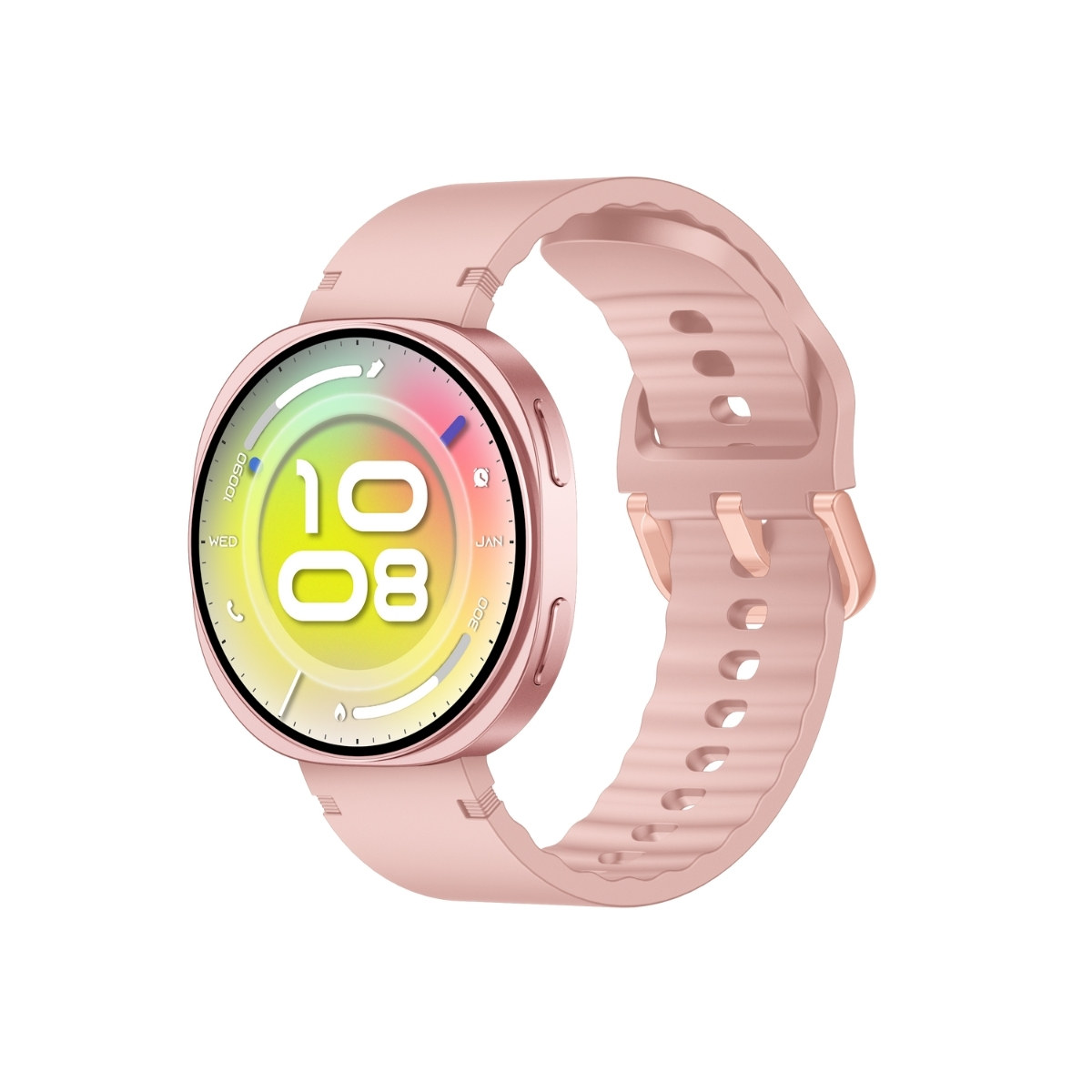 TSW3-PK6 TSW3 42mm Ultra İnce 1.32” AMOLED Ekranlı Akıllı Saat Pembe – Bluetooth Aramalı, Metal Çerçeveli, Nabız & SpO₂ Ölçer, iOS ve Android Uyumlu - Görsel 1