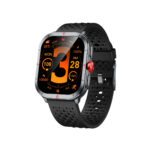 TSW5 53mm Super Retina 2.01” AMOLED GPS Akıllı Saat Siyah – AI Yapay Zeka Destekli, Bluetooth Aramalı, Nabız & SpO2 Ölçer ve iOS Android Uyumlu