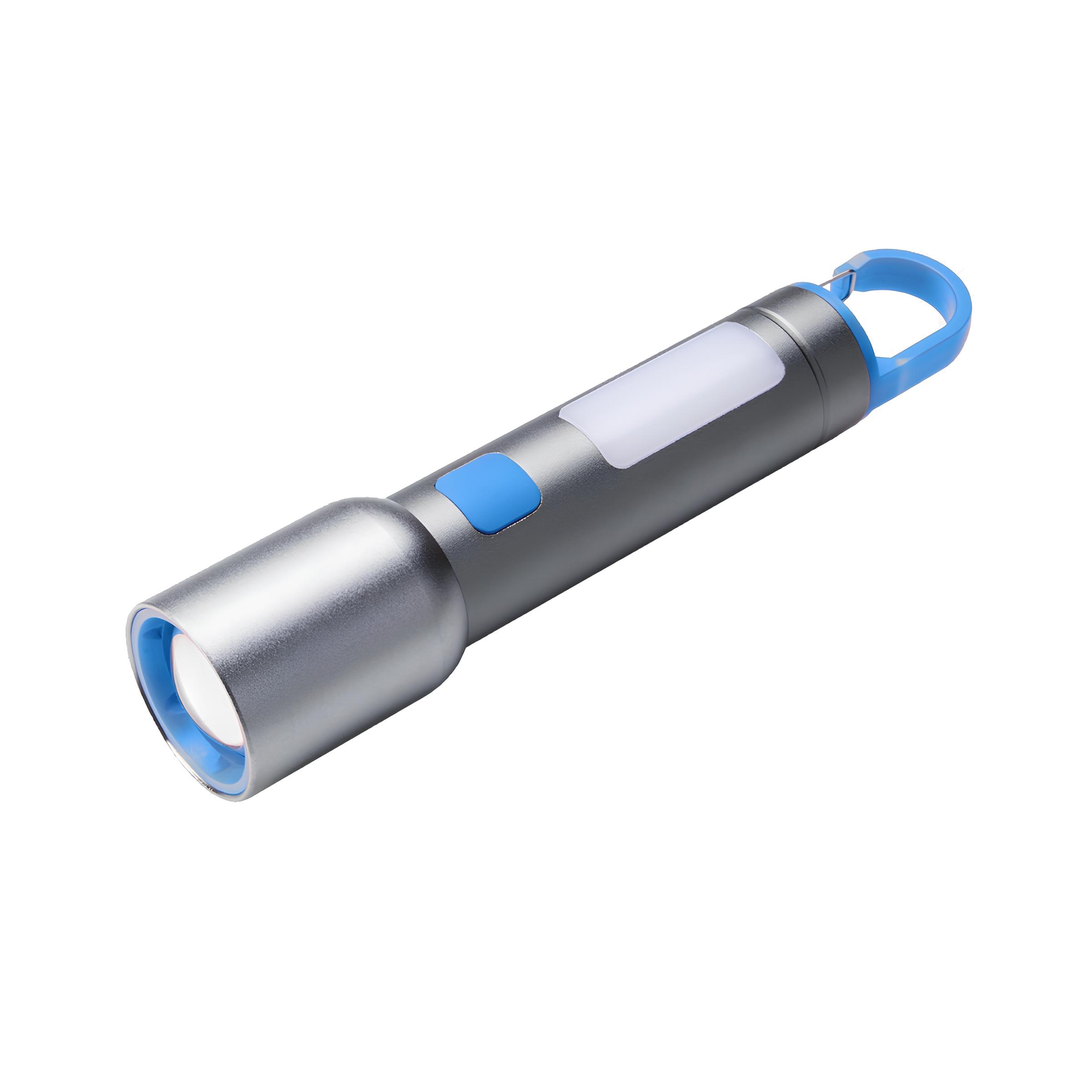 bx1010fl-a BX1010FL Max 500 Lümen ve 500 Metreye Kadar Menzilli USB-C Şarj Edilebilir Kamp, Yürüyüş, Tamir, Güvenlik, Acil Durumlar İçin 10W LED El Feneri - Görsel 1