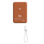 PB121 Qi2 25W Kablosuz Magsafe PD 3.0 10000mAh Semi-Solid State Bataryalı Powerbank Dahili USB-C Kablolu Taşınabilir Hızlı Şarj Cihazı Turuncu - Görsel 3